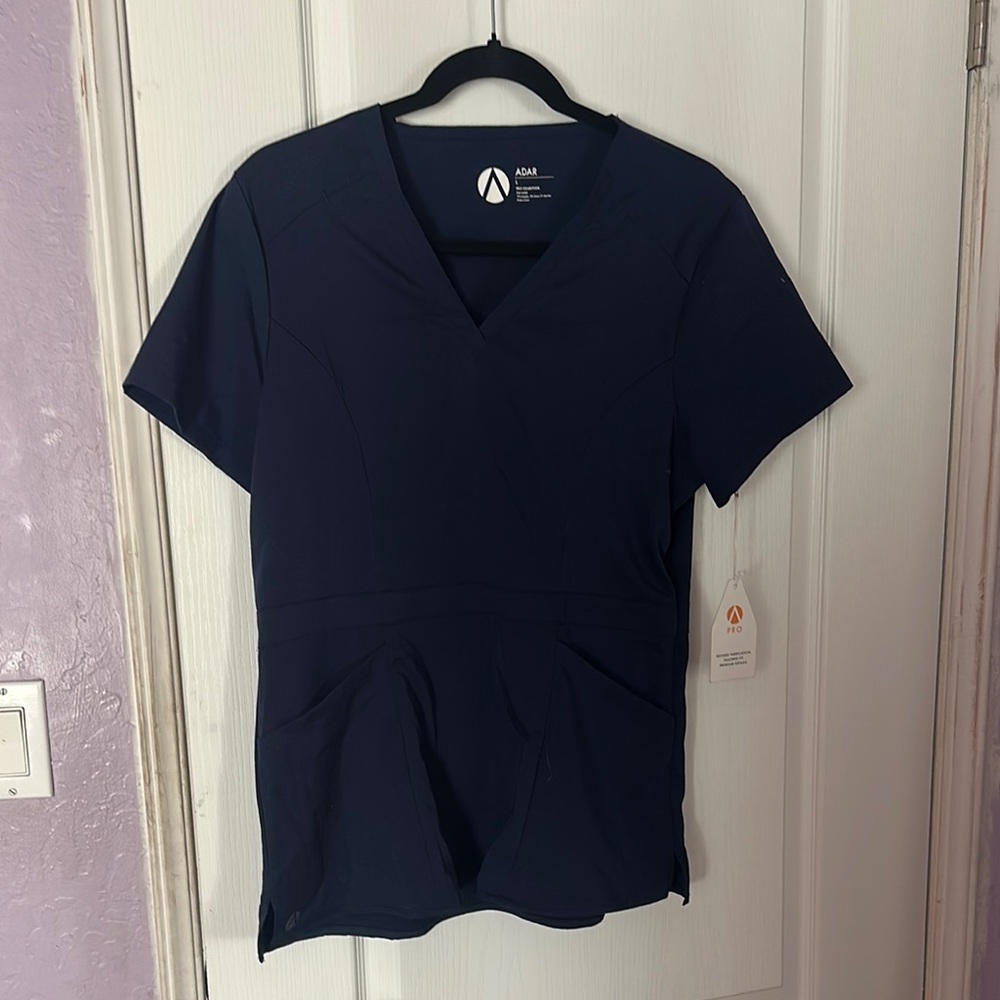 Rich Navy scrub top